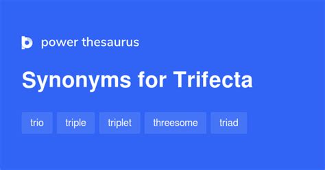 trifecta synonym